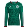 2026 Mexico Home Long Sleeve Jersey